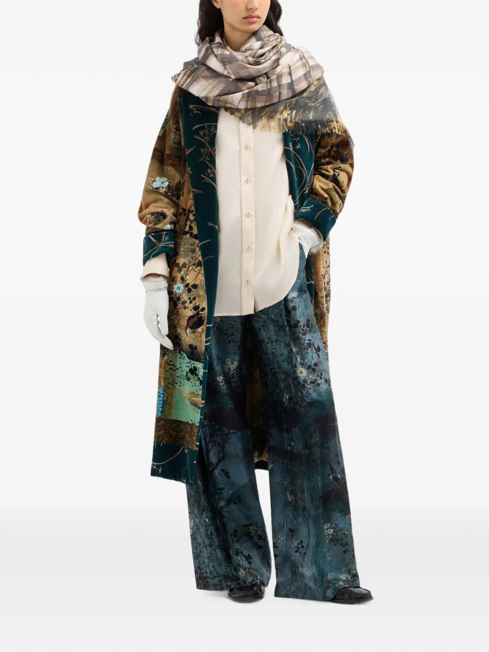 Pierre-Louis Mascia Zijden blouse Wit