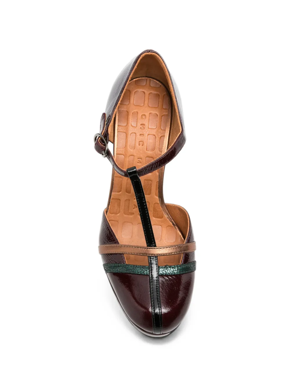 Chie Mihara Uyaro T-bar platform pumps Paars