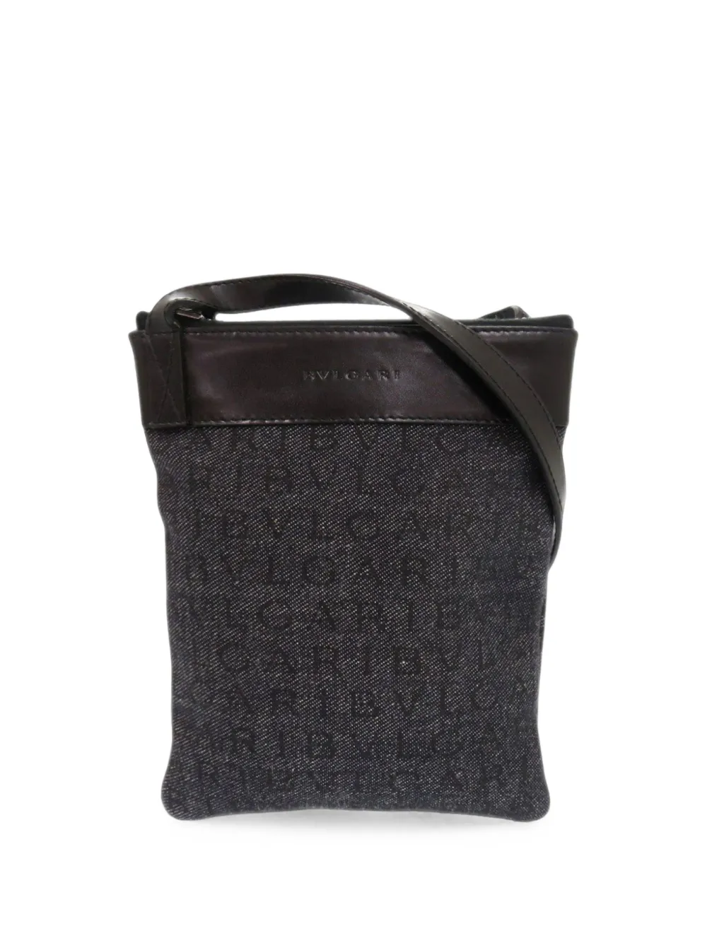Bvlgari Pre-Owned 2000-2026 Logomania Canvas crossbody bag - Blau