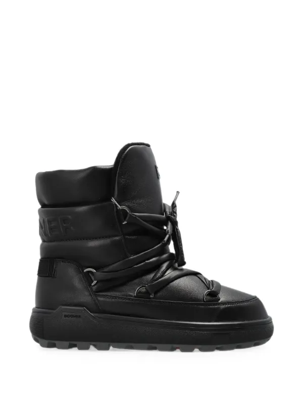 Bogner Chamonix Leather Snow Boots in Black