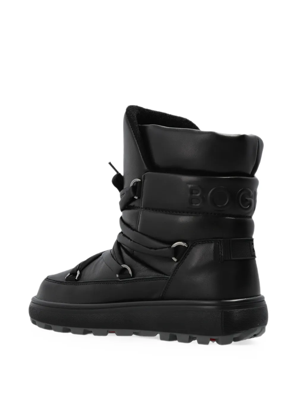 BOGNER Chamonix leather snow boots Zwart