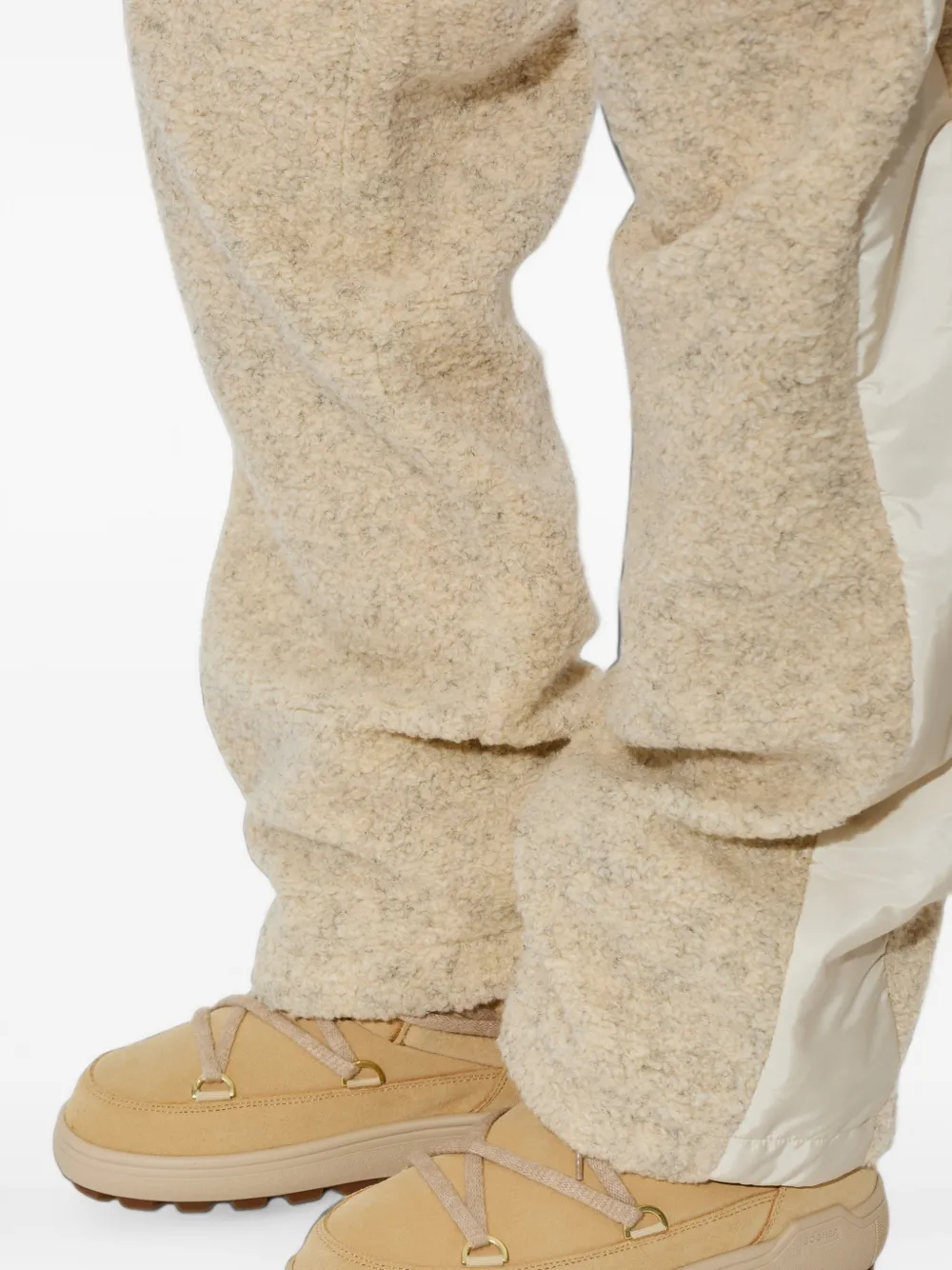 BOGNER Chamonix suede snow boots Beige