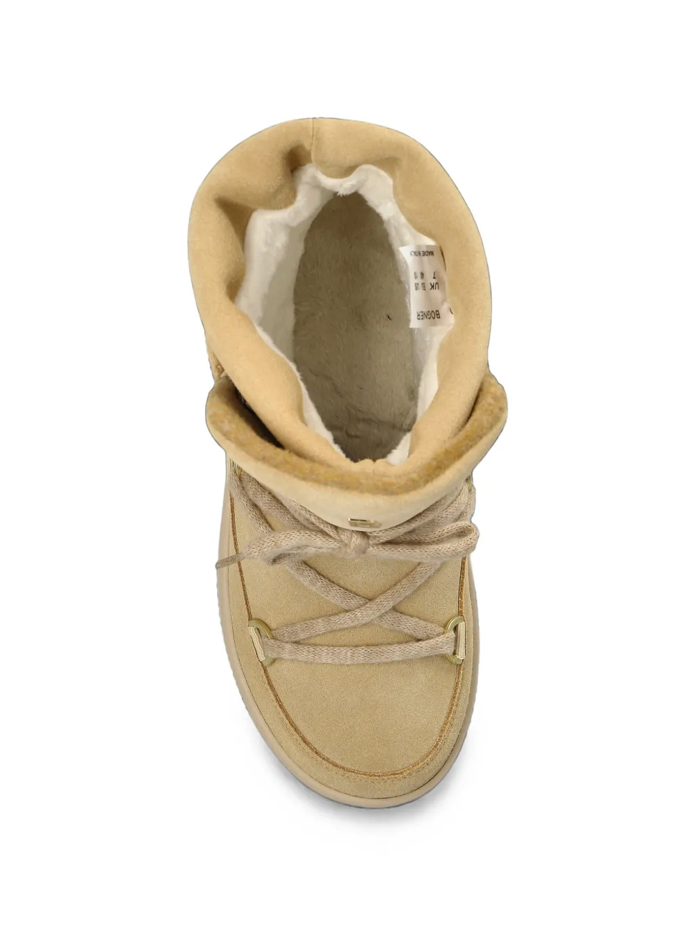 BOGNER Chamonix suede snow boots Beige