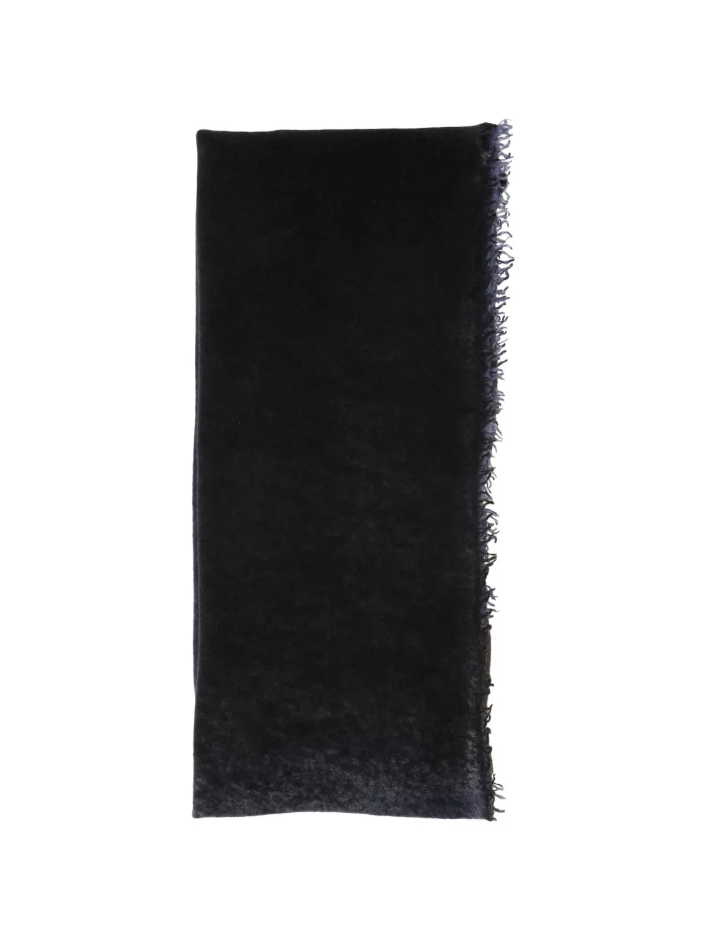 Faliero Sarti frayed cashmere scarf Zwart