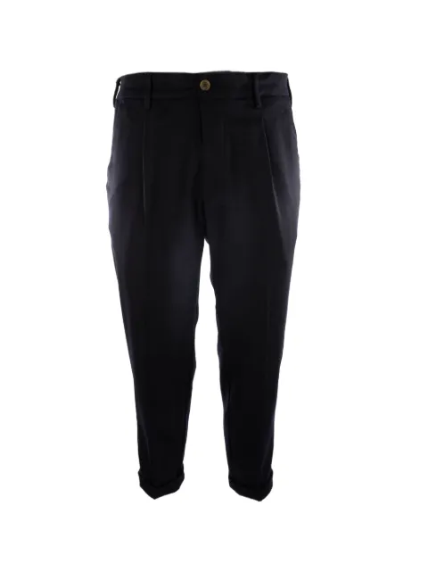Myths pantalones con pinzas y dobladillo vuelto