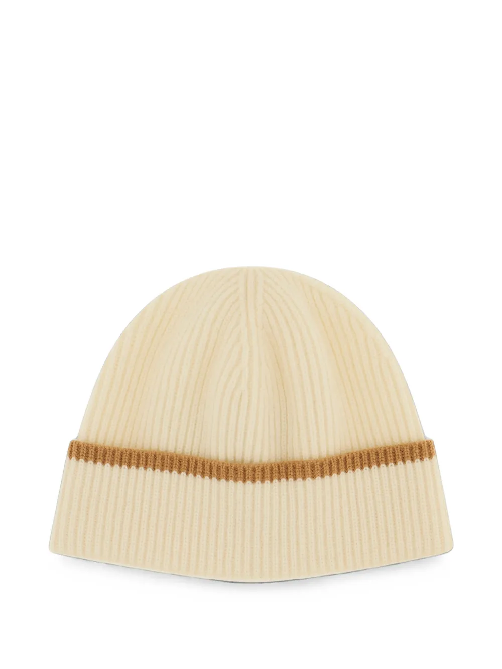 Lardini ribbed-knit beanie hat and scarf set