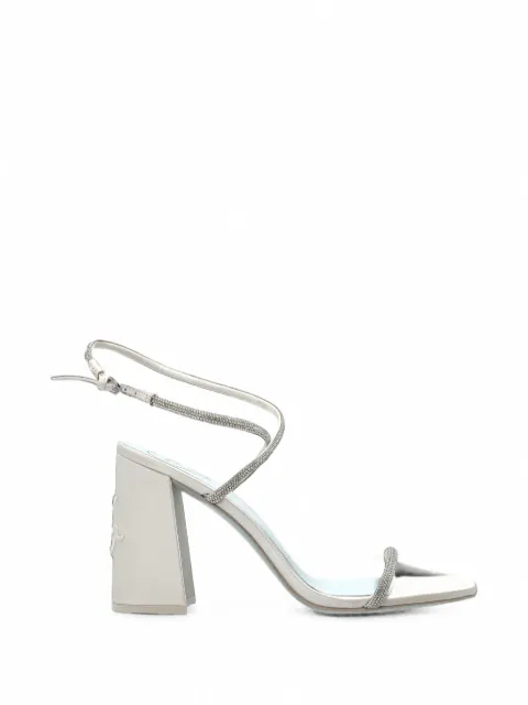 Kate Spade Say I Do crystal-embellished block-heel sandals
