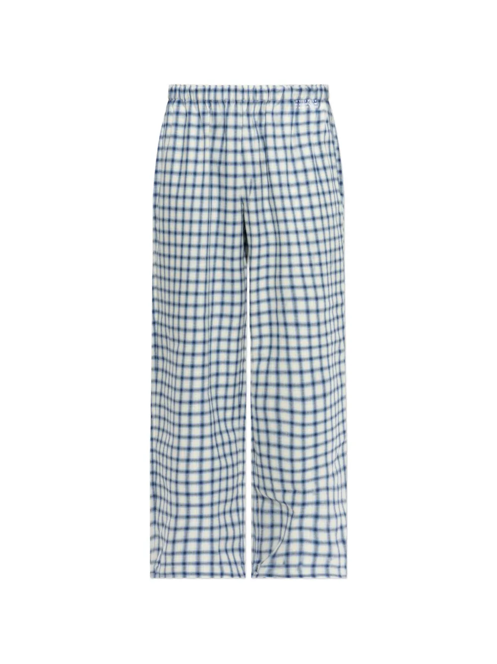 MM6 Maison Margiela check-print pajama pants - Toni neutri
