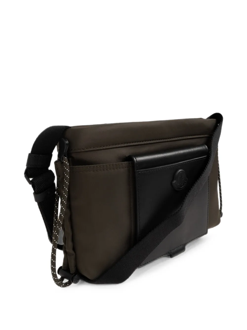 Moncler Kenton Drill crossbodytas Bruin