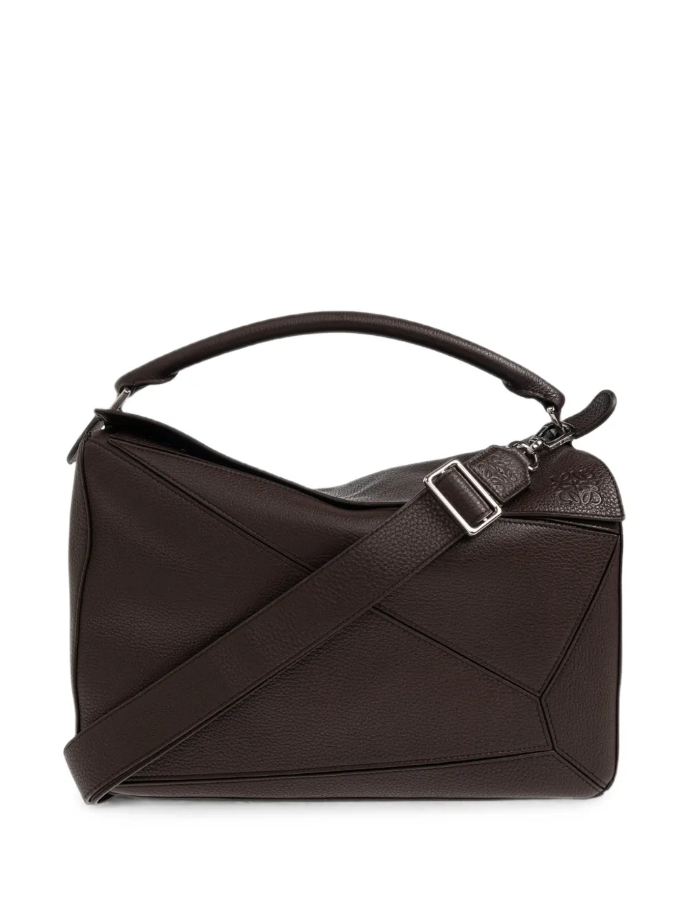 LOEWE large Puzzle shoulder bag - Marrone