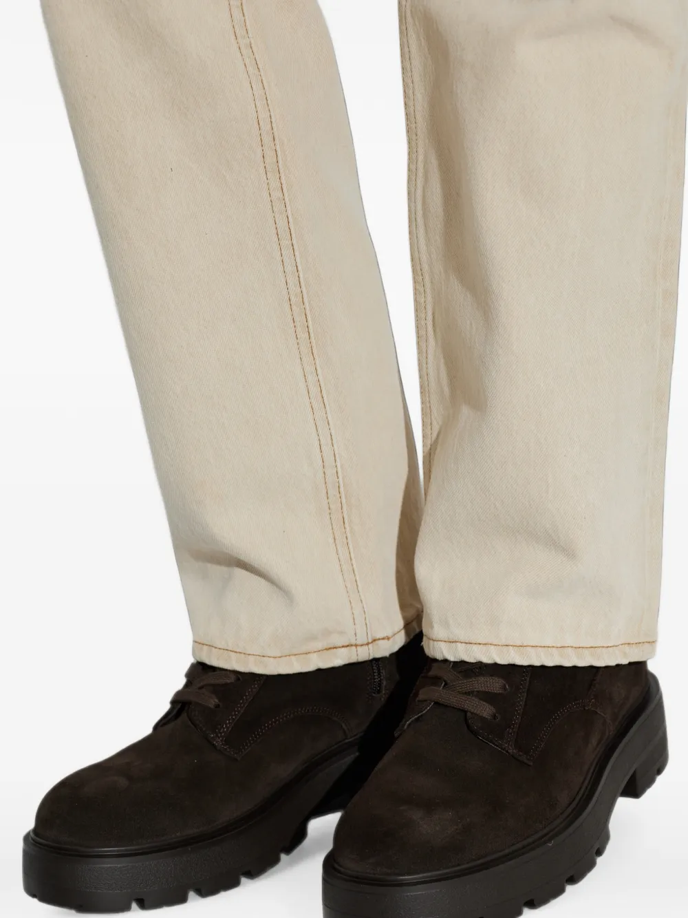 BOGNER Riga suède combat boots Bruin