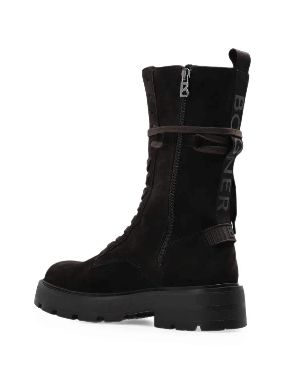 BOGNER Riga suède combat boots Bruin