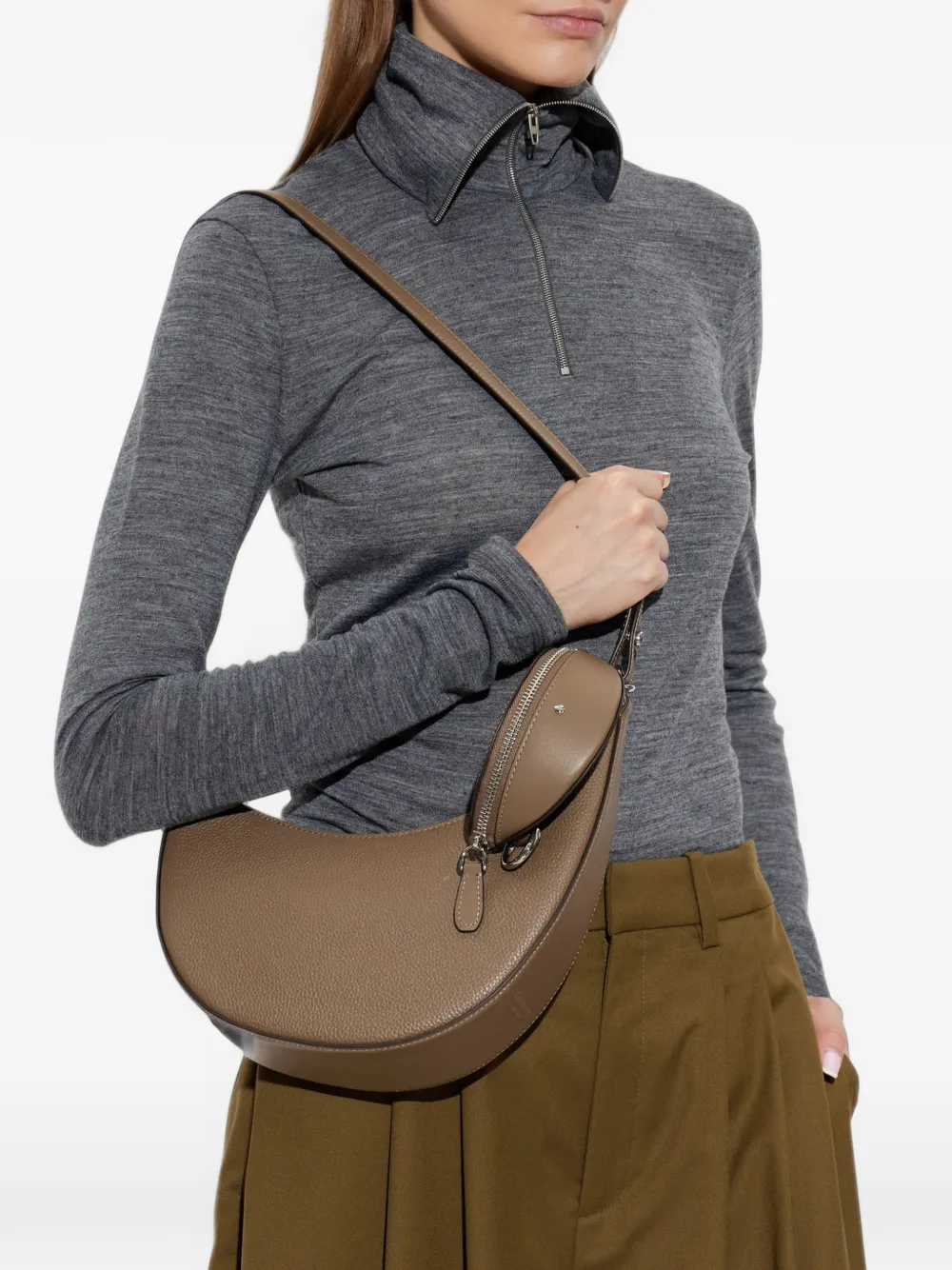 Kate Spade Duo Crescent schoudertas Bruin