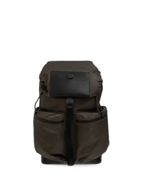 Moncler Kenton Drill logo-patch backpack