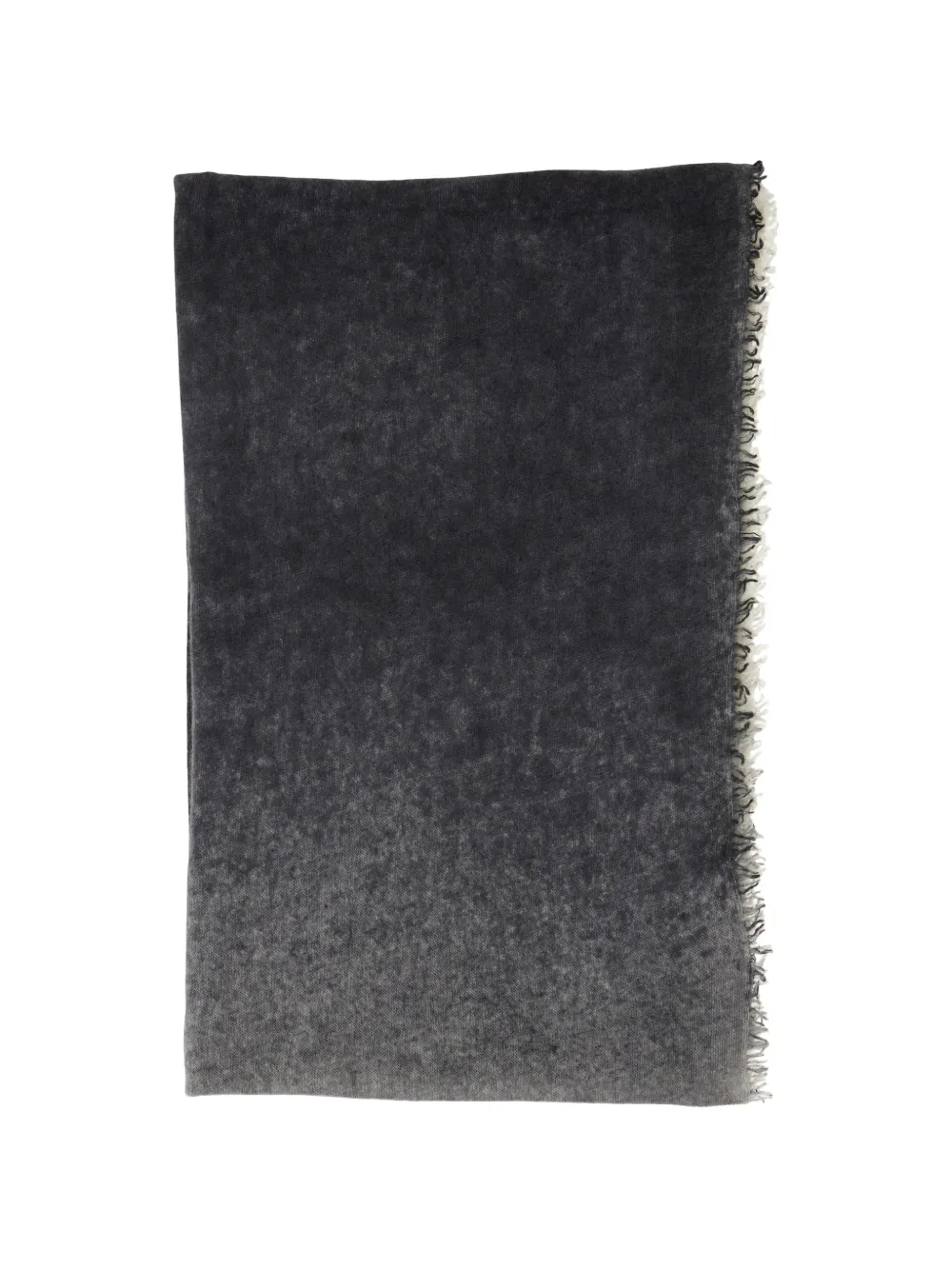 Faliero Sarti frayed scarf Zwart