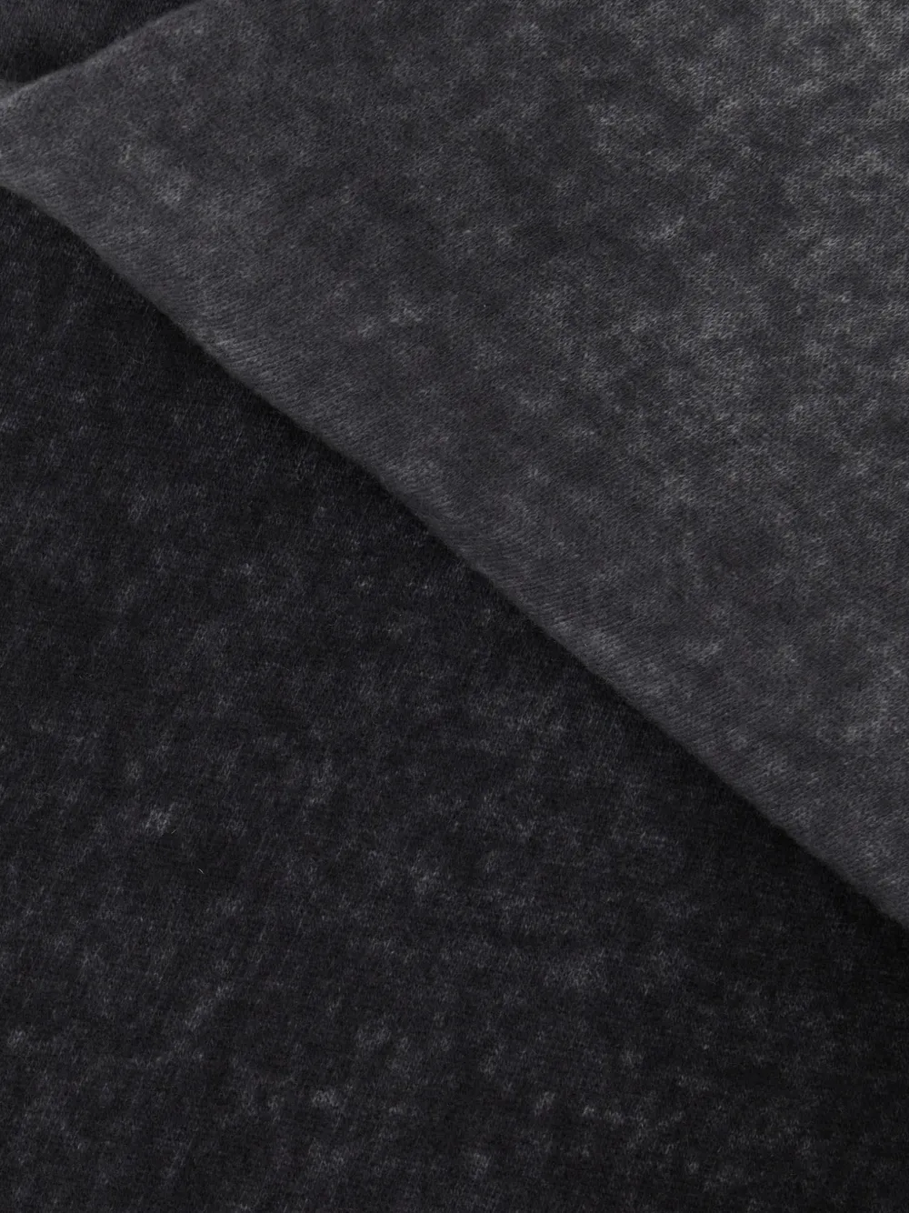 Faliero Sarti frayed scarf Zwart