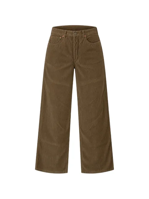 Fortela corduroy straight-leg trousers