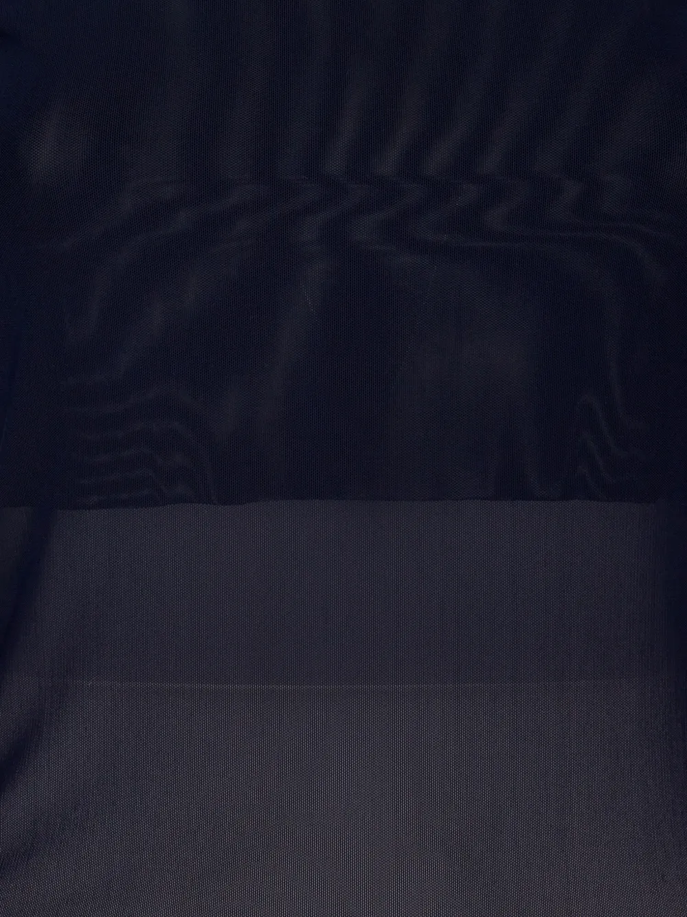 CO.GO sheer long-sleeve T-shirt Blauw
