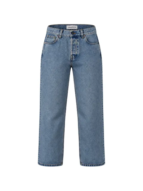 AMARANTO five-pocket straight-leg jeans