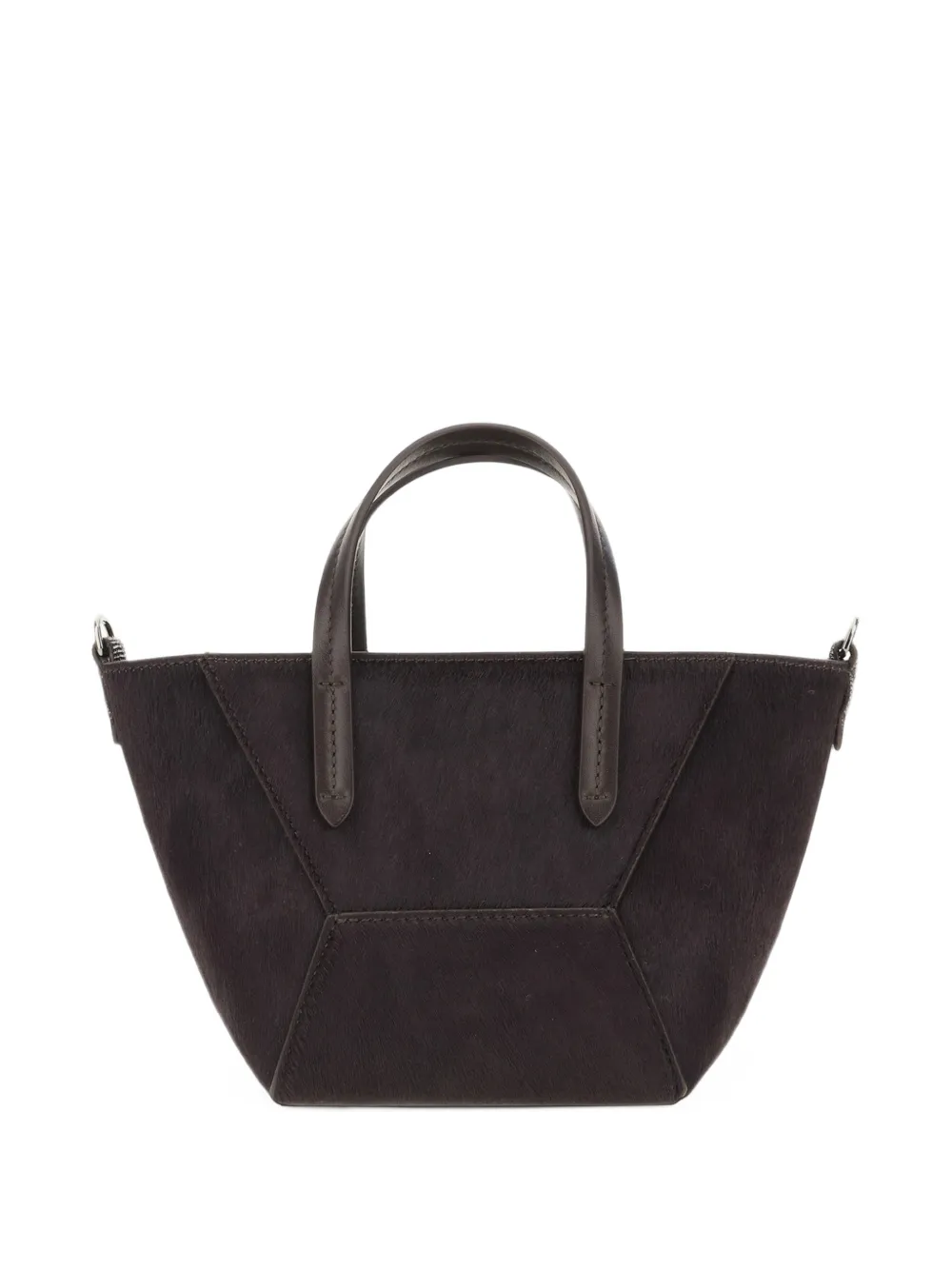 Brunello Cucinelli BC Duo leather tote bag Bruin