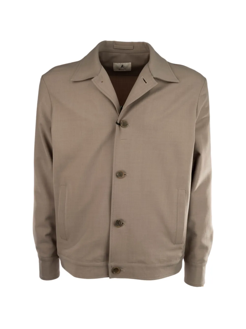 Myths button-up shirt jacket - Toni neutri