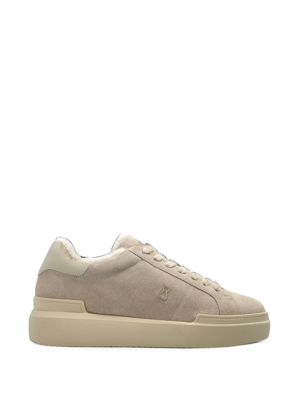 BOGNER Hollywood suede sneakers - Nude