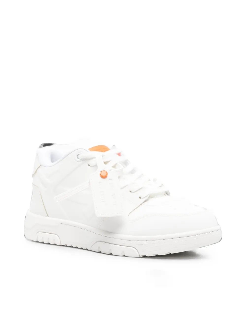 Off-White Arrows-patch zip-tie sneakers Wit