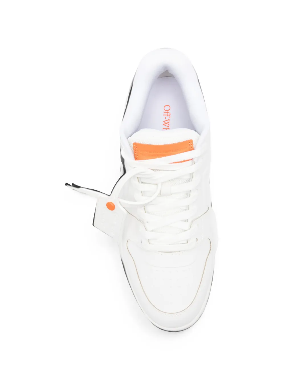 Off-White Arrows-patch zip-tie sneakers Wit