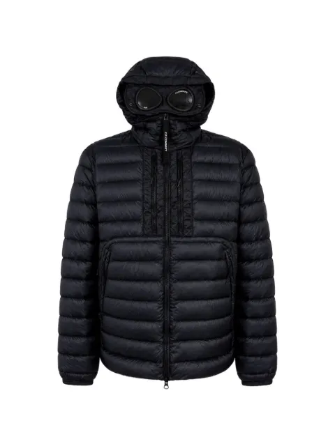 C.P. Company Goggle-detail quilted jacket
