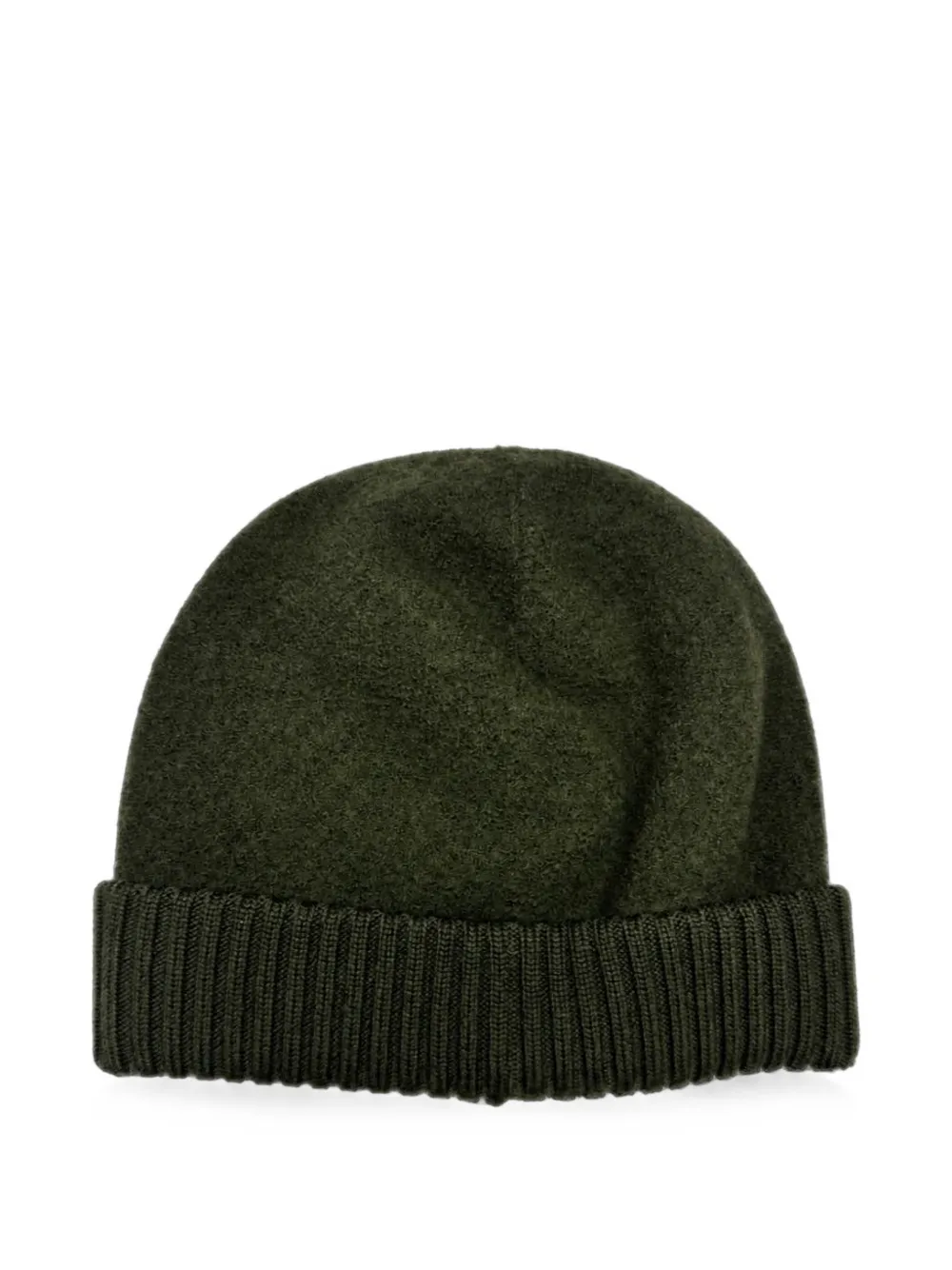 C.P. Company ribbed-knit beanie hat Groen