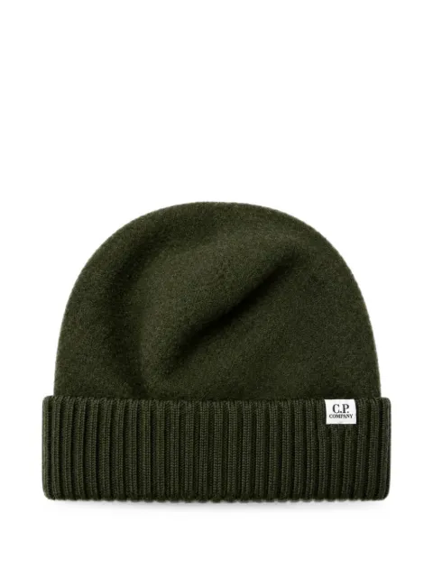 C.P. Company ribbed-knit beanie hat