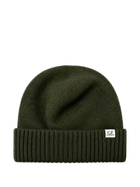 C.P. Company ribbed-knit beanie hat