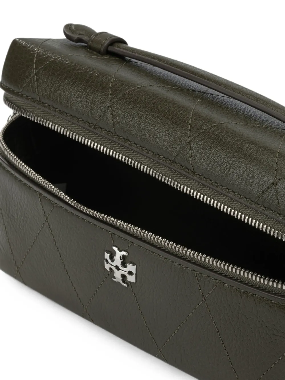 Tory Burch Charlie gewatteerde shopper Groen