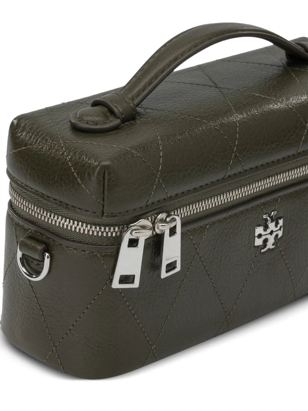 Tory Burch Charlie gewatteerde shopper Groen