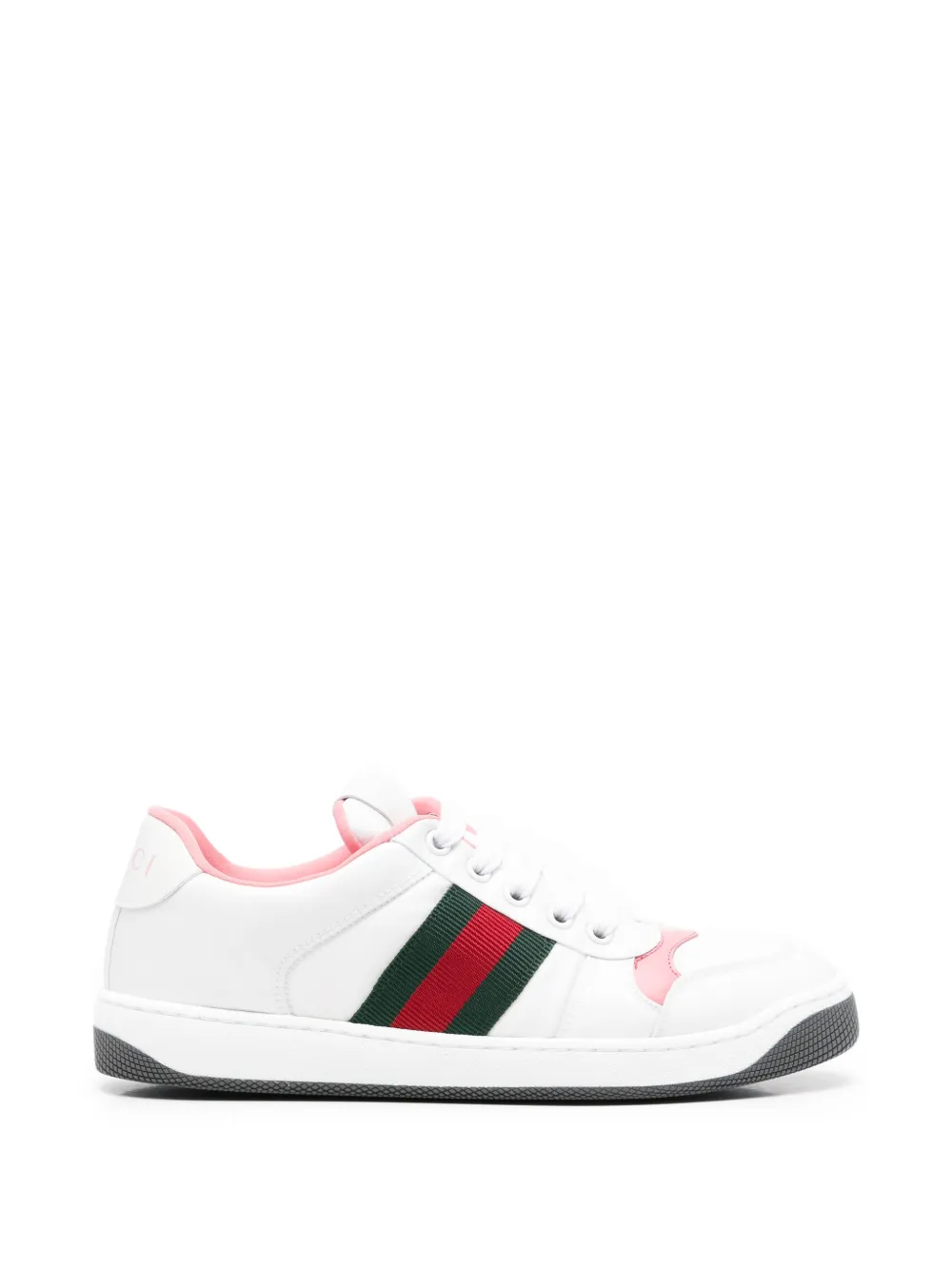 Gucci Screener Web-stripe sneakers