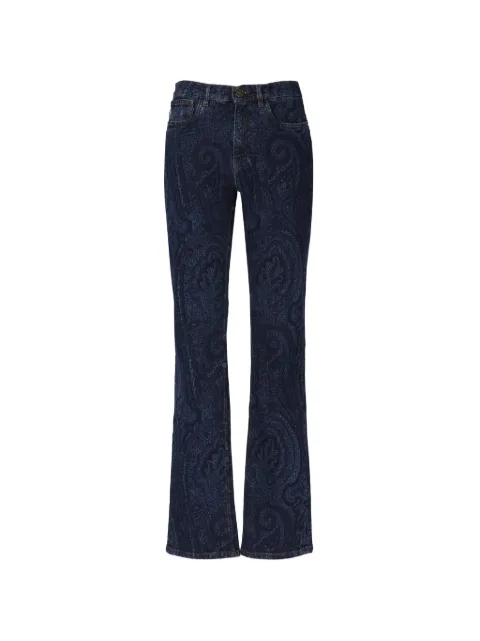 ETRO paisley-print jeans
