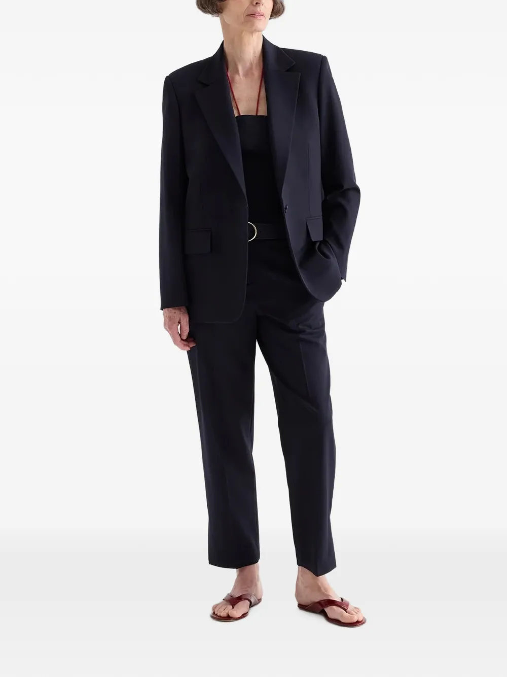 TWP Roberts straight broek Blauw