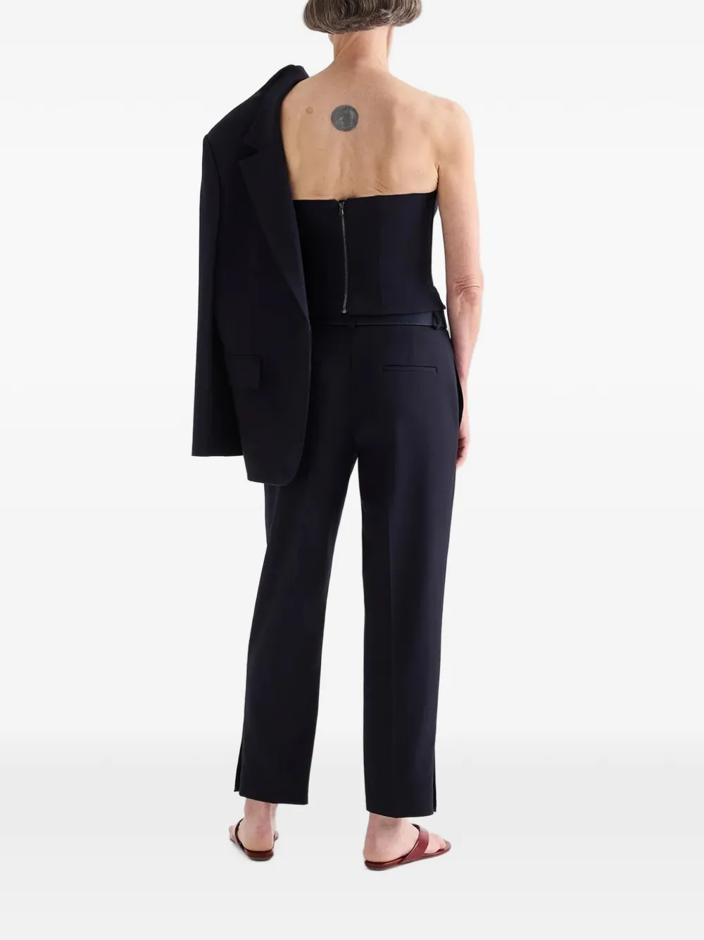 TWP Roberts straight broek Blauw