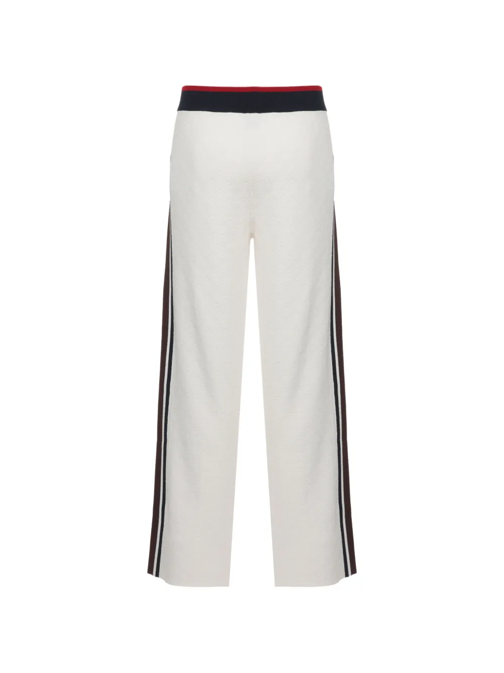 Casablanca Café Culture trainingsbroek met zijstreep en logo-patch Wit