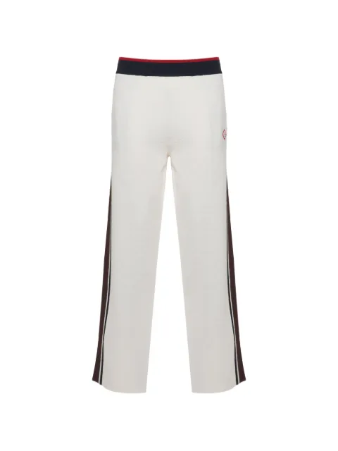 Casablanca Café Culture stripe track pants