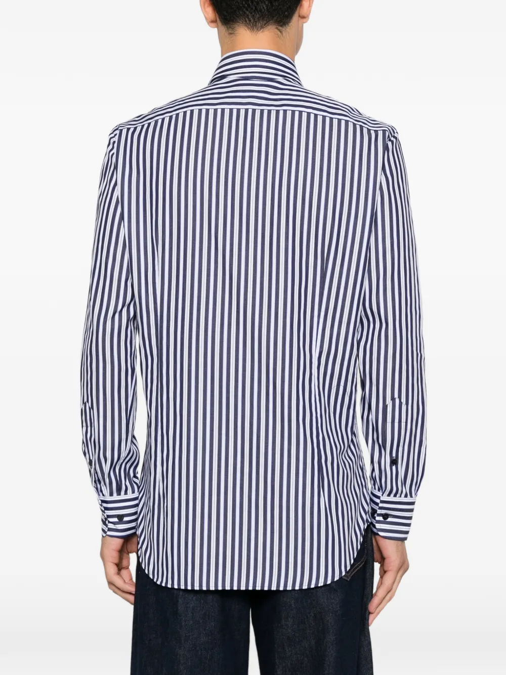 ETRO Gestreept overhemd Blauw
