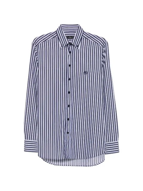 ETRO striped button-down shirt
