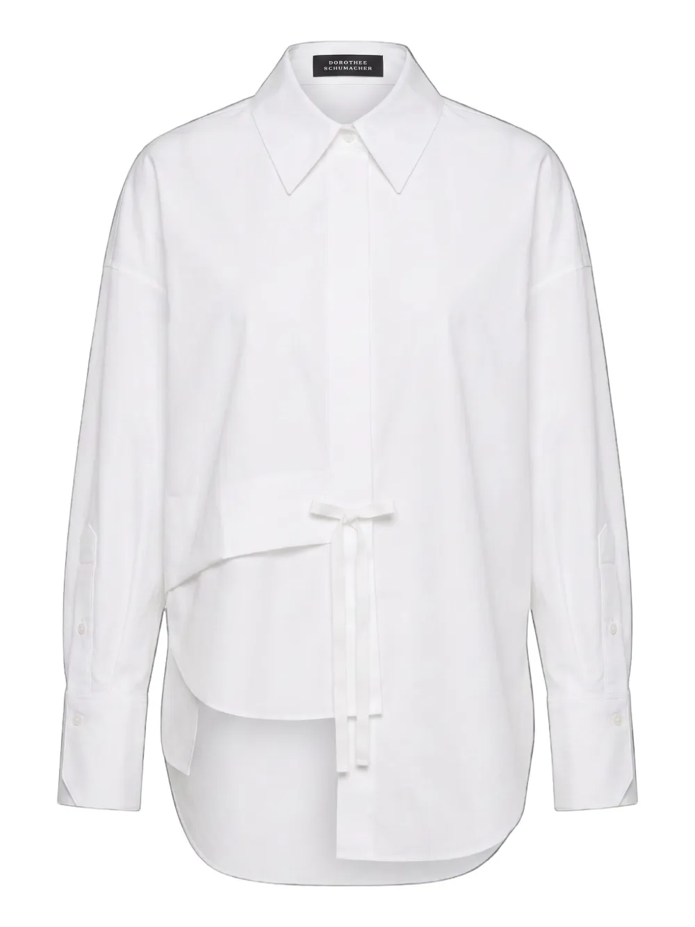 Dorothee Schumacher Popeline Power blouse Wit