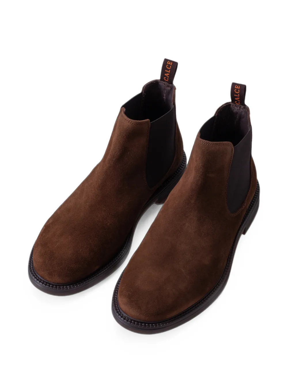 CALCE panelled suede Chelsea boots Bruin