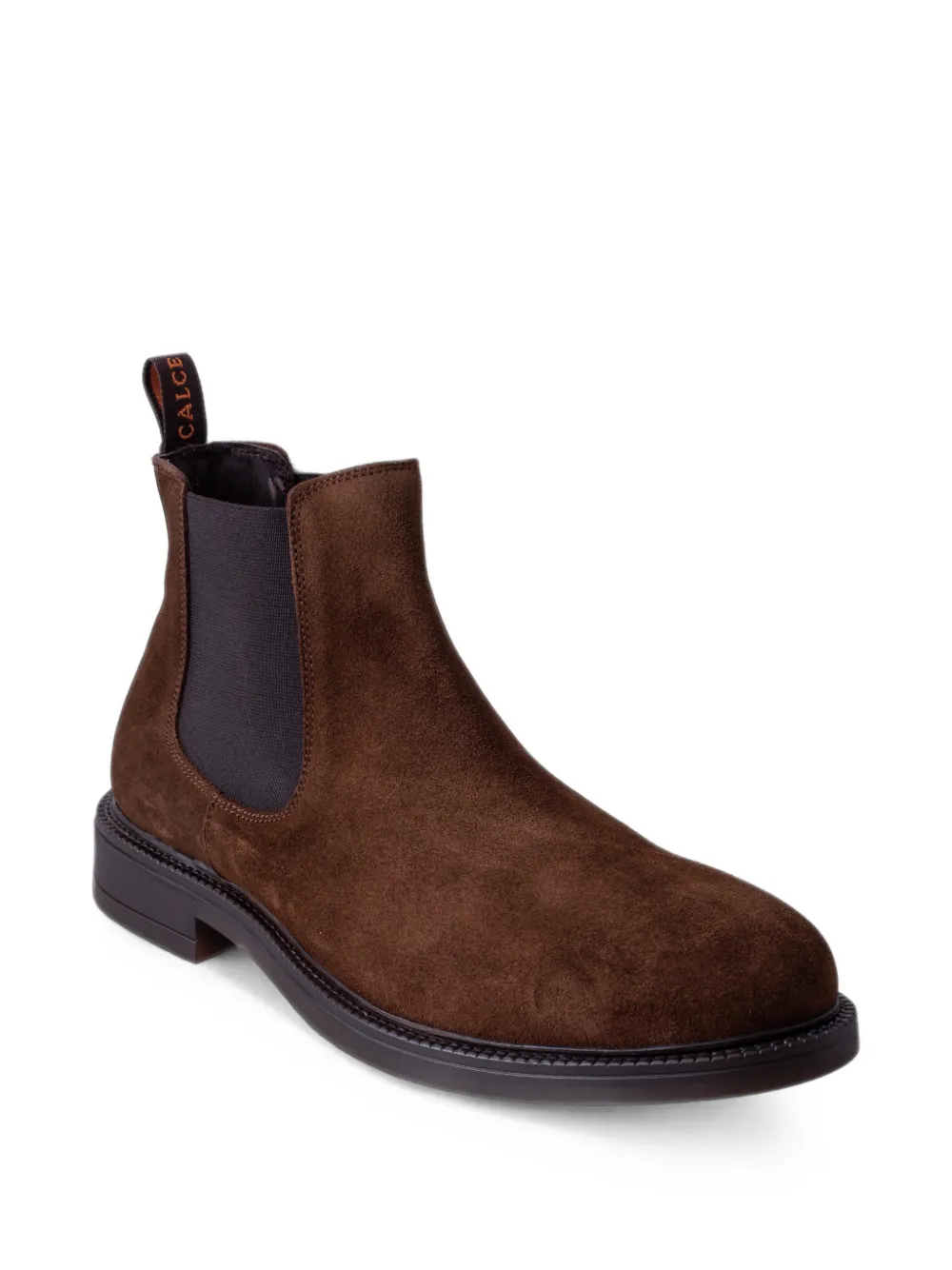 CALCE panelled suede Chelsea boots Bruin