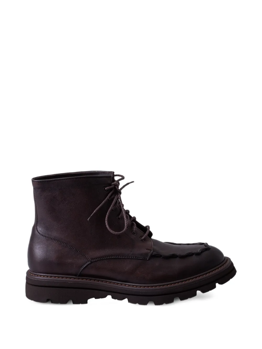 CALCE lace-up leather boots