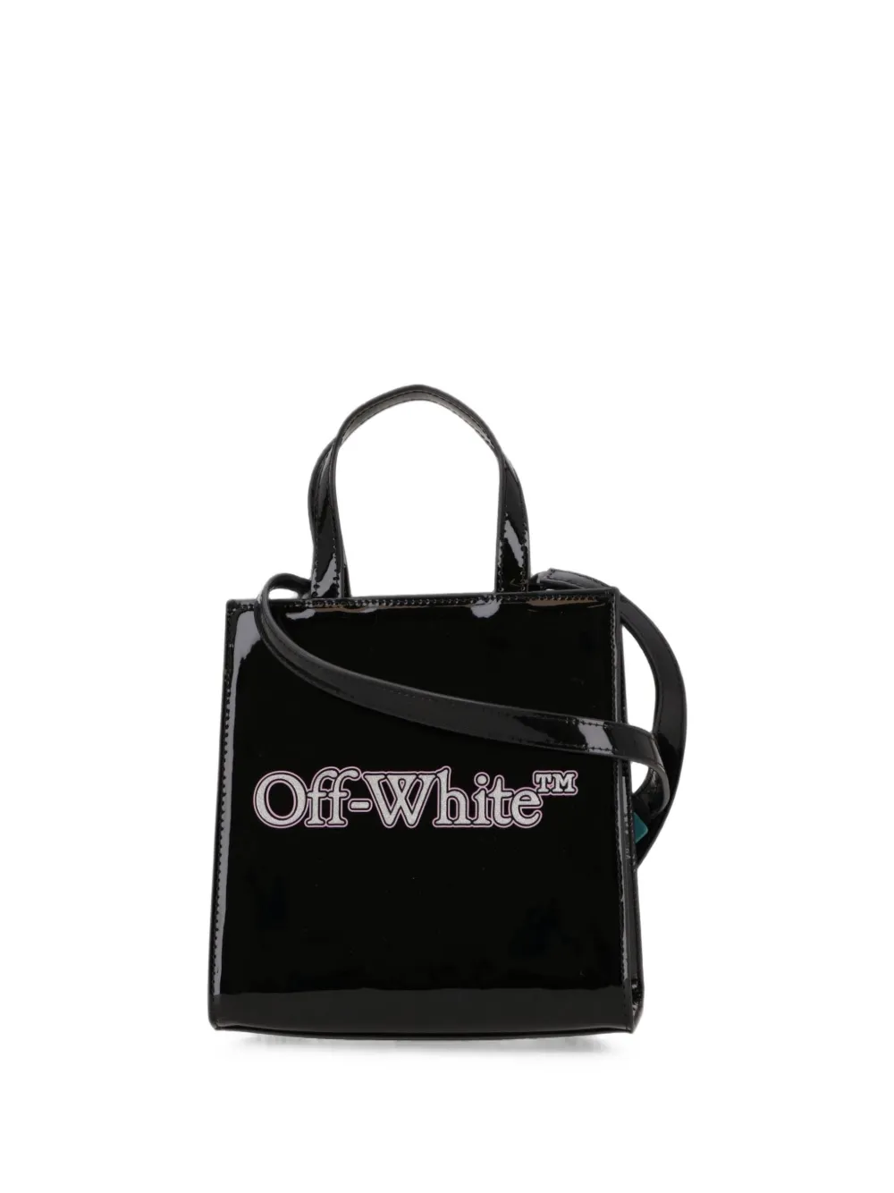 Off-White Kids logo-print tote bag - Nero