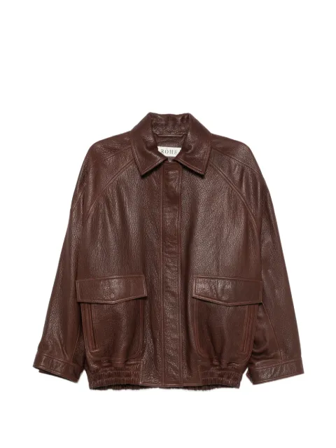 Róhe zip-up leather jacket