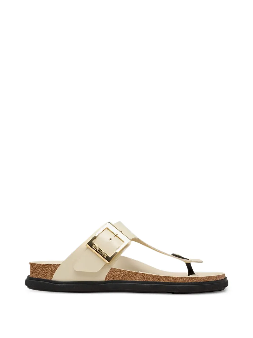 Birkenstock Gizeh patent leather sandals