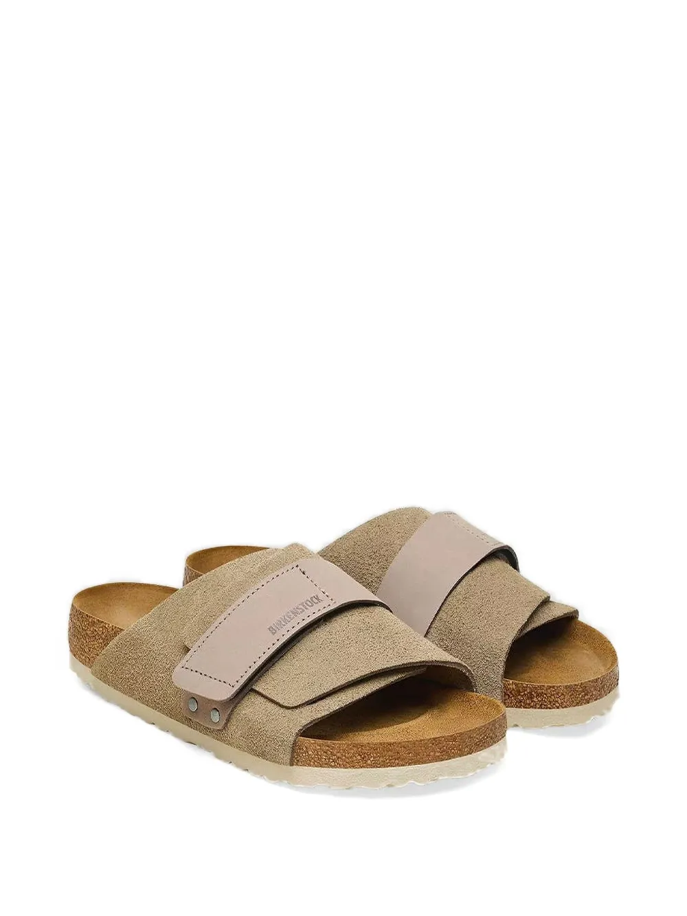 Birkenstock Kyoto touch-strap sandals Beige